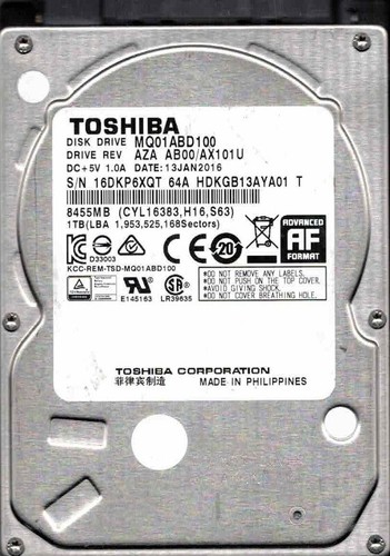 Mq01abd100 aza ab00 ax101u - mq01abd100, ab00/ax101u